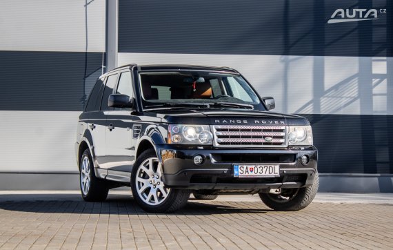 Land Rover Range Rover Sport 3.6 TDV8 HSE / AJ NA SPLÁTKY / PROTIÚČET / 2008 černá