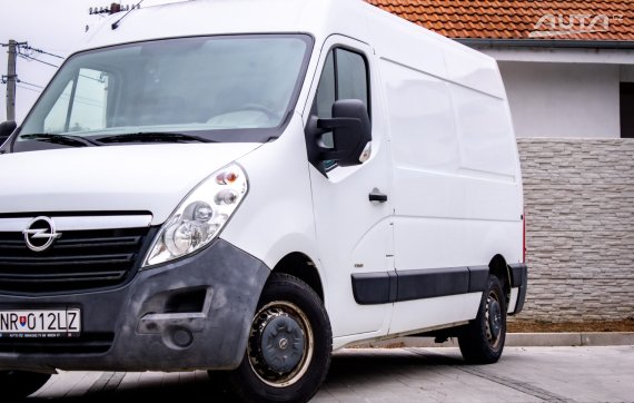 Opel Movano 2.3CDTi L2H2 MRAZIAK 3.5t 92kw AJ NA SPLÁTKY / PROTIÚČET 2014 bílá