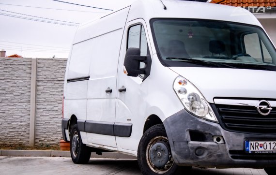 Opel Movano 2.3CDTi L2H2 MRAZIAK 3.5t 92kw AJ NA SPLÁTKY / PROTIÚČET 2014 bílá