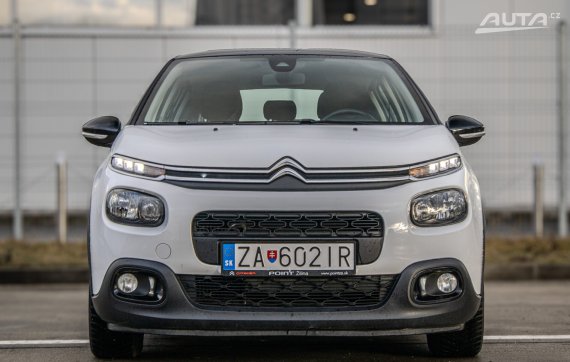 Citroën C3 PureTech 110 S&amp;s Shine A/T 81kW, A6 / AJ NA SPLÁTKY / PROTIÚČET / 2020 bílá
