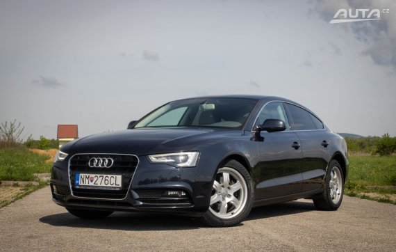Audi A5 Sportback 2.0 TDI clean diesel 2014 modrá