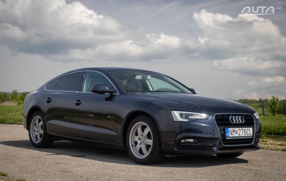 Audi A5 Sportback 2.0 TDI clean diesel 2014 modrá