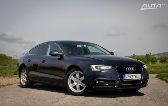Audi A5 Sportback 2.0 TDI clean diesel 2014 modrá