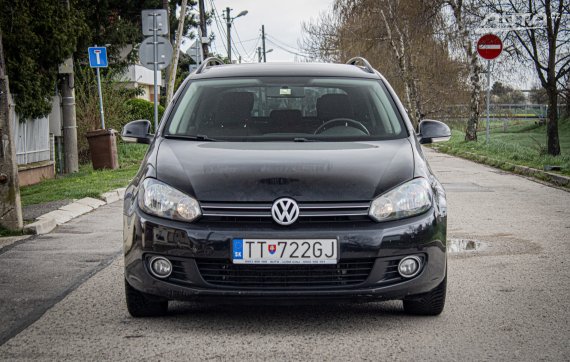 Volkswagen Golf Variant 1.6 TDI, 77kW, M5, 5d / AJ NA SPLÁTKY / PROTIHODNOTA / 2012 černá