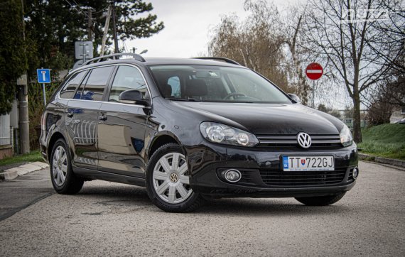 Volkswagen Golf Variant 1.6 TDI, 77kW, M5, 5d / AJ NA SPLÁTKY / PROTIHODNOTA / 2012 černá
