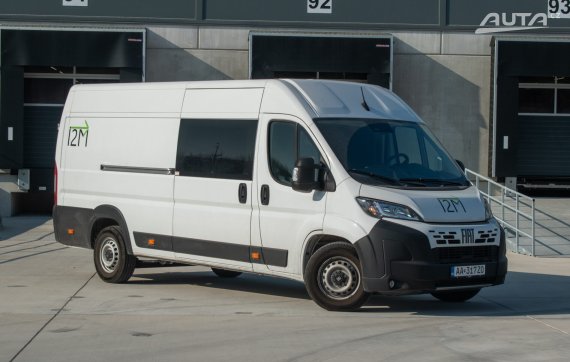 Fiat Ducato 2.2 MultiJet 140k L4H2 CREW CAB 7 miestne AJ NA SPLÁTKY / PROTIÚČET 2025 bílá