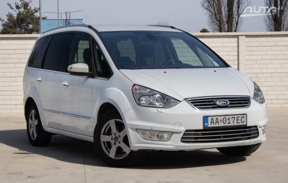 Ford Galaxy Titanium 2.0 Duratorq, AT/6,ZÁRUKA / AJ NA SPLÁTKY / PROTIÚČET 2011 bílá
