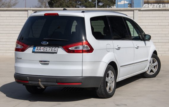 Ford Galaxy Titanium 2.0 Duratorq, AT/6,ZÁRUKA / AJ NA SPLÁTKY / PROTIÚČET 2011 bílá