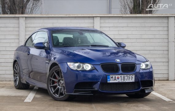 BMW M3 E93 Cabrio AT 4.0 V8 AJ NA SPLÁTKY / PROTIÚČET 2010 modrá
