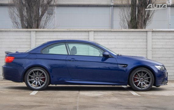 BMW M3 E93 Cabrio AT 4.0 V8 AJ NA SPLÁTKY / PROTIÚČET 2010 modrá