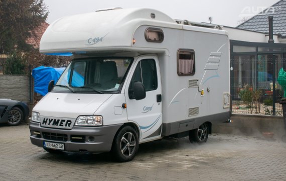 Hymer C494 2003 béžová