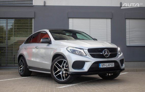 Mercedes-Benz GLE Kupé 350d  4matic A/T 2016 stříbrná metalíza