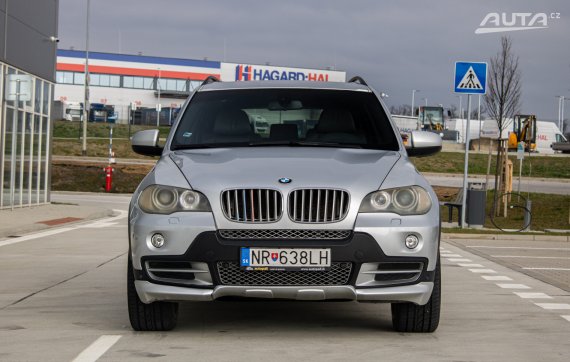 BMW X5 xDRIVE35d 210kW / NA SPLÁTKY / NA PROTIÚČET 2008 stříbrná metalíza