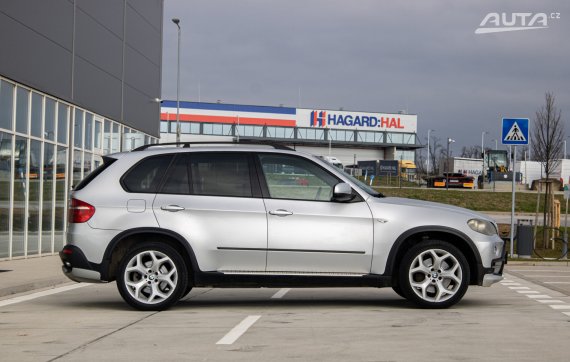 BMW X5 xDRIVE35d 210kW / NA SPLÁTKY / NA PROTIÚČET 2008 stříbrná metalíza