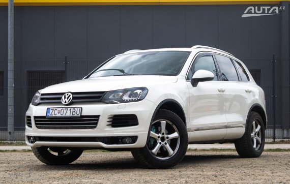 Volkswagen Touareg II 3.9 V6 TDI BlueMotion Technology 176kW / NA SPLÁTKY / NA PROTIÚČET 2011 - hlavní pohled