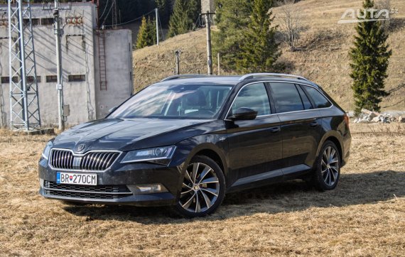 Škoda Superb Combi 2.0 TDI 190k L K DSG EU6 / AJ NA SPLÁTKY / PROTIHODNOTA 2016 - hlavní pohled