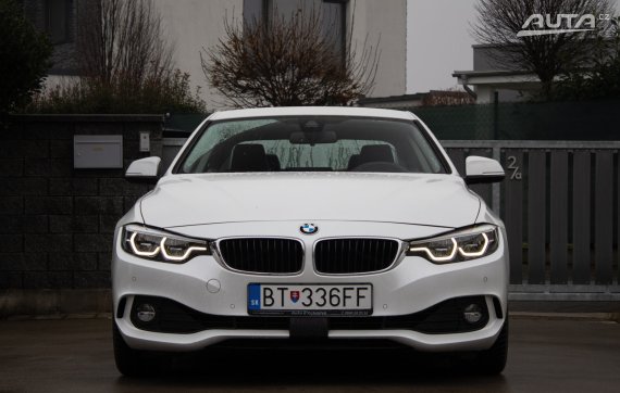 BMW Rad 4 Coupé 430i 185 kW A/T / AJ NA SPLÁTKY / PROTIÚČET / 2020 bílá