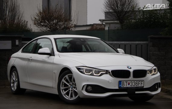 BMW Rad 4 Coupé 430i 185 kW A/T / AJ NA SPLÁTKY / PROTIÚČET / 2020 bílá