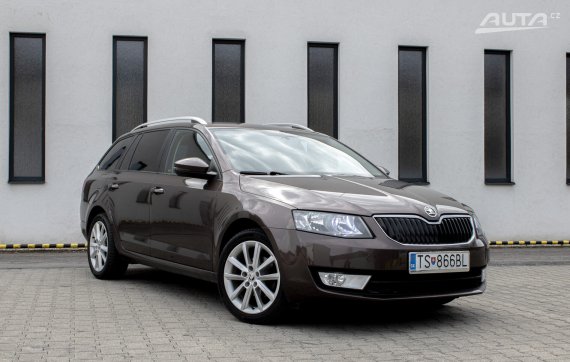 Škoda Octavia Combi 1.6 TDI Ambition.   FINANCOVANIE/PROTIÚČET 2014 hnědá