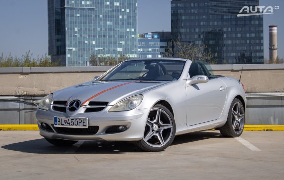 Mercedes-Benz SLK 200 Kompressor 2006 stříbrná metalíza