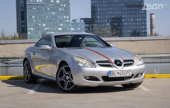 Mercedes-Benz SLK 200 Kompressor 2006 stříbrná metalíza