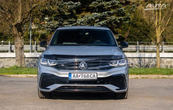Volkswagen Tiguan 2.0 TDI EVO R-Line 4 MOTION DSG / AJ NA SPLÁTKY / PROTIÚČET / 2020 stříbrná metalíza