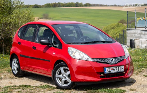 Honda Jazz 1.2 i-VTEC / 66kW / M5 / ZÁRUKA / AJ NA SPLÁTKY / PROTIÚČET 2012 červená