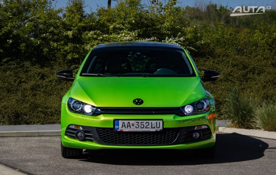 Volkswagen Scirocco 2.0 TDI 170k / AJ NA SPLÁTKY / PROTIÚČET / 2009 zelená