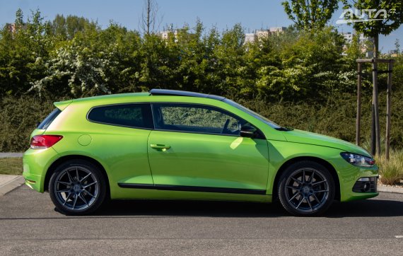 Volkswagen Scirocco 2.0 TDI 170k / AJ NA SPLÁTKY / PROTIÚČET / 2009 zelená