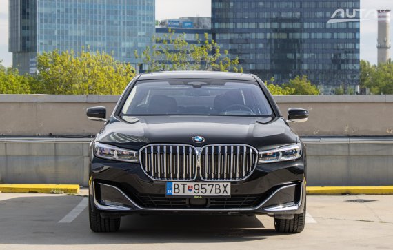 BMW Rad 7 745 Le Xdrive A/T8 210kW / ZÁRUKA / AJ NA SPLÁTKY / PROTIÚČET / 2019 černá