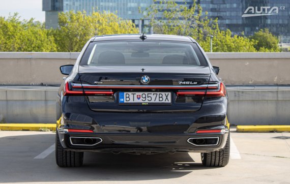 BMW Rad 7 745 Le Xdrive A/T8 210kW / ZÁRUKA / AJ NA SPLÁTKY / PROTIÚČET / 2019 černá