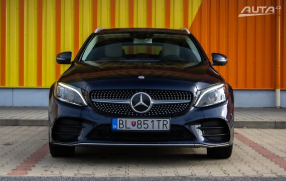 Mercedes-Benz C trieda Kombi 200 / AJ NA SPLÁTKY / PROTIÚČET / 2018 modrá