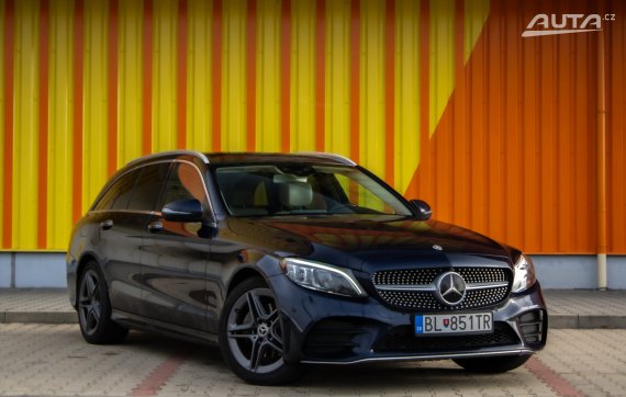 Mercedes-Benz C trieda Kombi 200 / AJ NA SPLÁTKY / PROTIÚČET / 2018 modrá