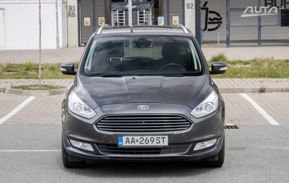 Ford Galaxy 2.0 TDCi  Duratorq / 110kW / A6 / ZÁRUKA / AJ NA SPLÁTKY / PROTIÚČET 2017 šedá