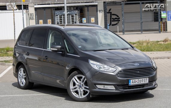 Ford Galaxy 2.0 TDCi  Duratorq / 110kW / A6 / ZÁRUKA / AJ NA SPLÁTKY / PROTIÚČET 2017 šedá