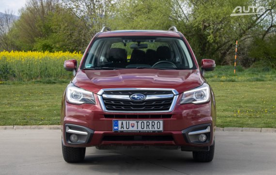 Subaru Forester 2.0i CVT / AJ NA SPLÁTKY - PROTIHODNOTA / 2018 červená