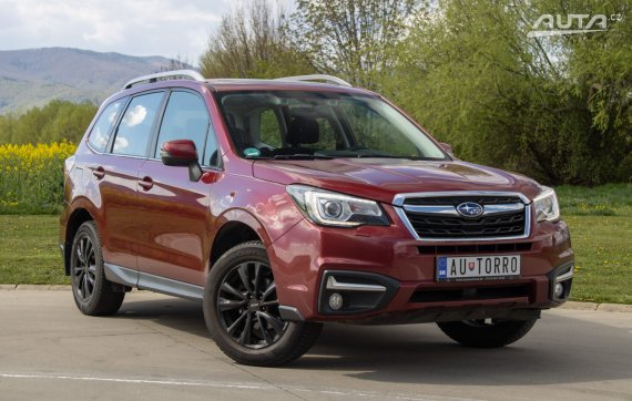 Subaru Forester 2.0i CVT / AJ NA SPLÁTKY - PROTIHODNOTA / 2018 červená