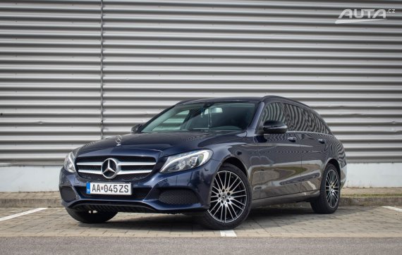 Mercedes-Benz C trieda Kombi 200D 100kW 2015 / AJ NA SPLÁTKY / PROTIÚČET / 2015 modrá