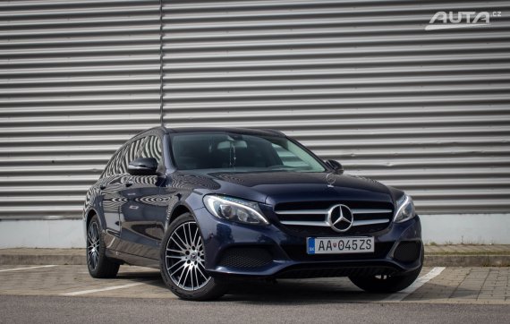 Mercedes-Benz C trieda Kombi 200D 100kW 2015 / AJ NA SPLÁTKY / PROTIÚČET / 2015 modrá