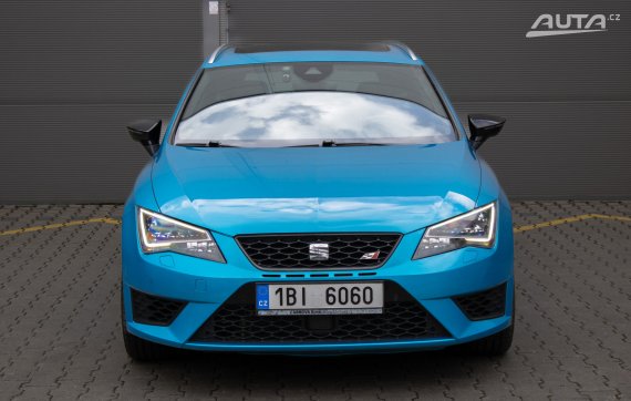 Seat Leon Cupra ST 2016 2016 modrá
