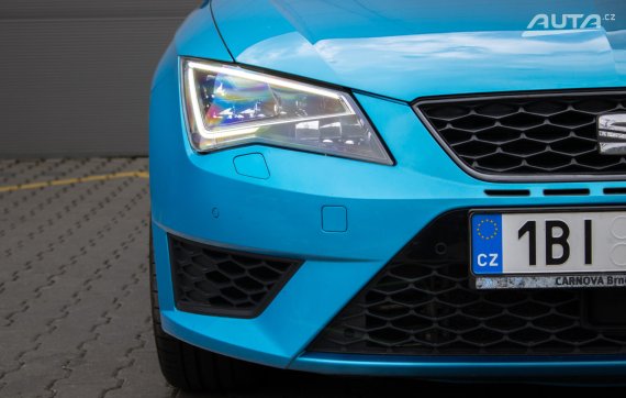 Seat Leon Cupra ST 2016 2016 modrá