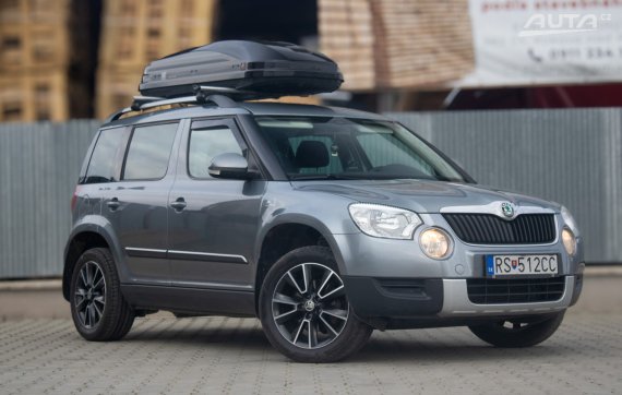 Škoda Yeti 2.0 TDI 4X4 140k M6 / NA SPLÁTKY / NA PROTIÚČET 2013 šedá