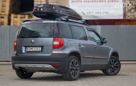 Škoda Yeti 2.0 TDI 4X4 140k M6 / NA SPLÁTKY / NA PROTIÚČET 2013 šedá