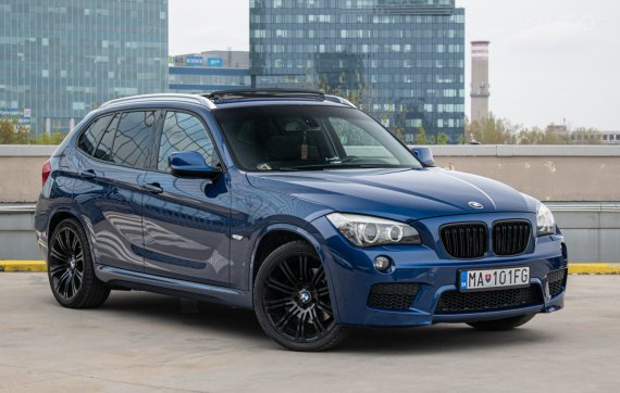 BMW X1 23d xDrive 6A/T / AJ NA SPLÁTKY / PROTIÚČET / 2011 modrá