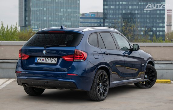 BMW X1 23d xDrive 6A/T / AJ NA SPLÁTKY / PROTIÚČET / 2011 modrá