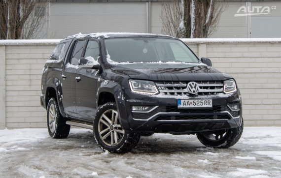 Volkswagen Amarok 3.0 V6 TDI 224k Highline AT8 4MOTION AJ NA SPLÁTKY / PROTIÚČET 2017 černá