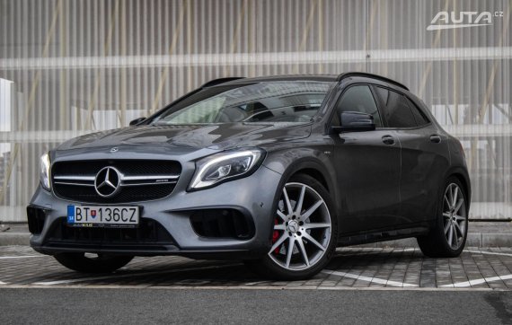 Mercedes-Benz GLA AMG  45 280kW A/T 7-st. 2018  AJ NA SPLÁTKY / PROTIÚČET / 2018 - hlavní pohled