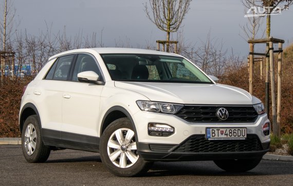 Volkswagen T-Roc 1.0 TSI 81 kW / AJ NA SPLÁTKY / PROTIÚČET / 2021 bílá