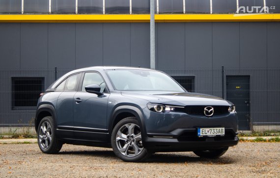Mazda MX-30 e-Skyactiv EV 2023 šedá