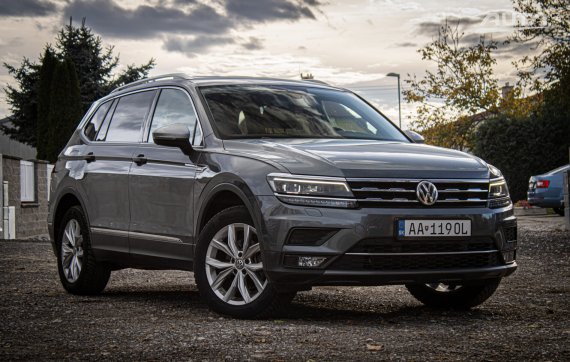 Volkswagen Tiguan Allspace 2.0 TDI SCR Comfortline 4MOTION / AJ NA SPLÁTKY / PROTIÚČET / 2019 šedá